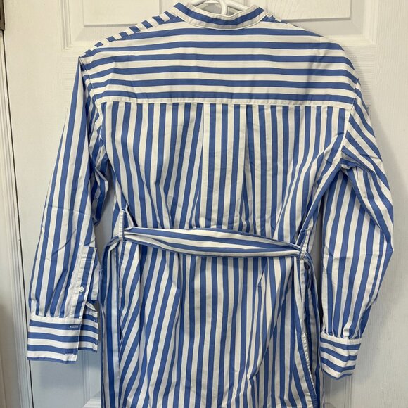 Club Monaco blue and white stripped top - Picture 6 of 8